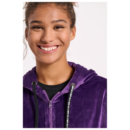 Bodytalk Γυναικεία ζακέτα Velour Full-Zip Hoodie